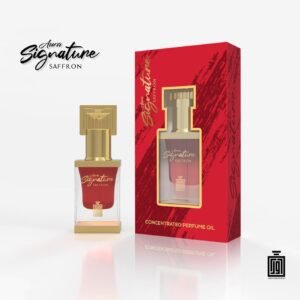 عطر أورا سيجنتشر زعفران (Aura Signature Saffron) المركز.