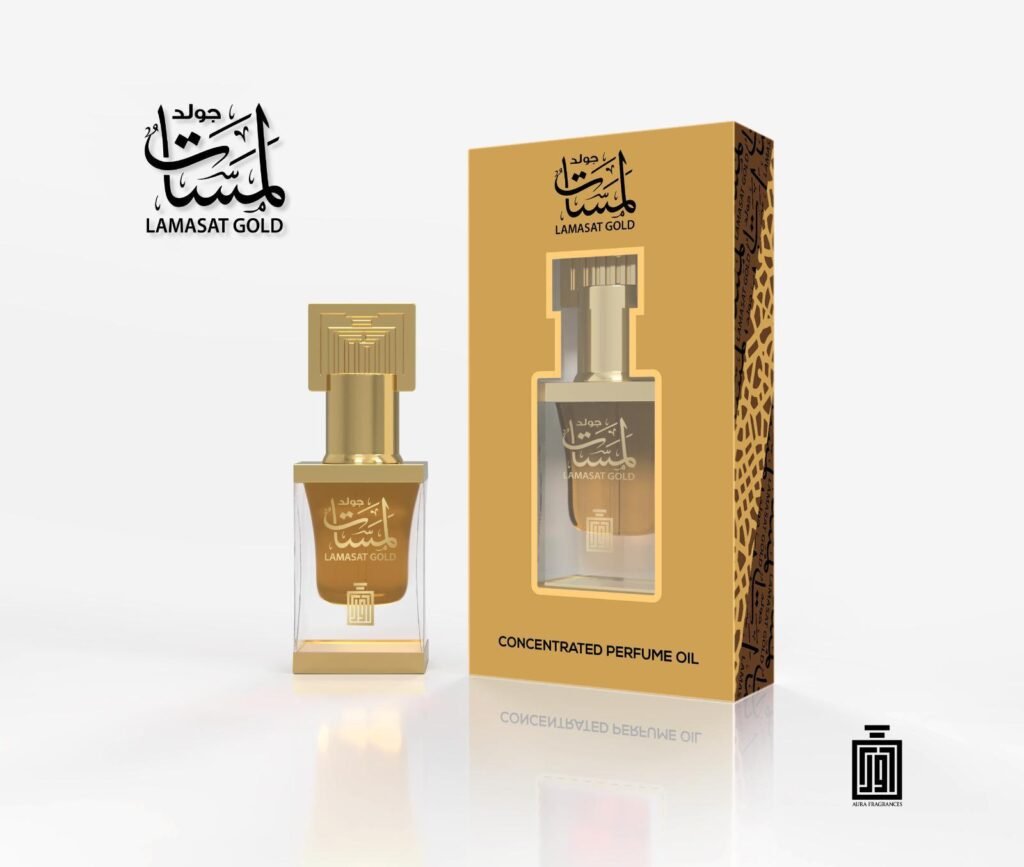 عطر لمسات جولد (Lamasat Gold) المركز.