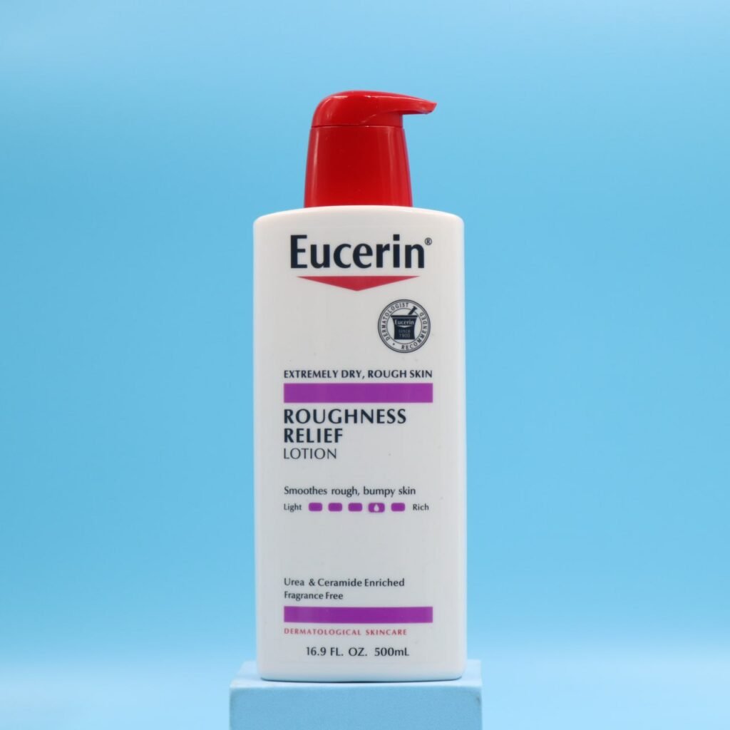 لوشن يوسيرين الأصلي لتخفيف الخشونة Eucerin Roughness Relief Lotion الغني باليوريا والسيراميد