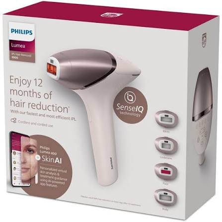 جهاز إزالة الشعر بالتقنية الضوئية (IPL) فيليبس لوميا (Philips Lumea IPL 9900)