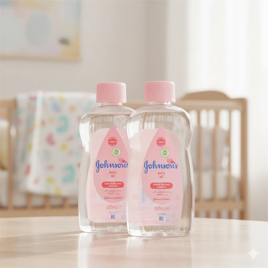 زيت أطفال جونسون (Johnson's Baby Oil