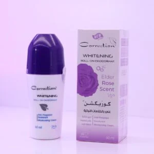 مزيل العرق ومضاد التعرق الأصلي Correction Whitening Roll-On Deodorant برائحة ورد الإلدر (Elder Rose Scent)، الغني بالخلاصات النباتية