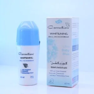 مزيل العرق ومضاد التعرق الأصلي Correction Whitening Roll-On Deodorant برائحة ألترا بيبي بلو (Ultra Baby Blue)، الغني بالخلاصات النباتية
